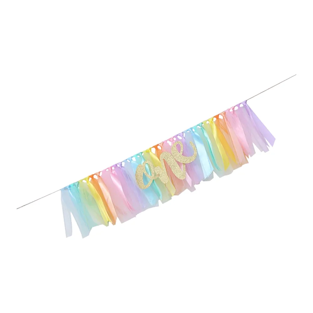 

1pc High Chair Banner Baby Birthday First Birthday Party Banner