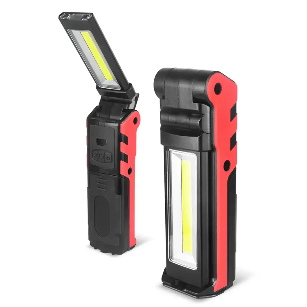 Car Repair COB LED Work Light Dimmable USB Rechargeable LED Flashlight Inspection Lamp Magnetic Hook Power Bank Torch led flashlight led lights led work light work light