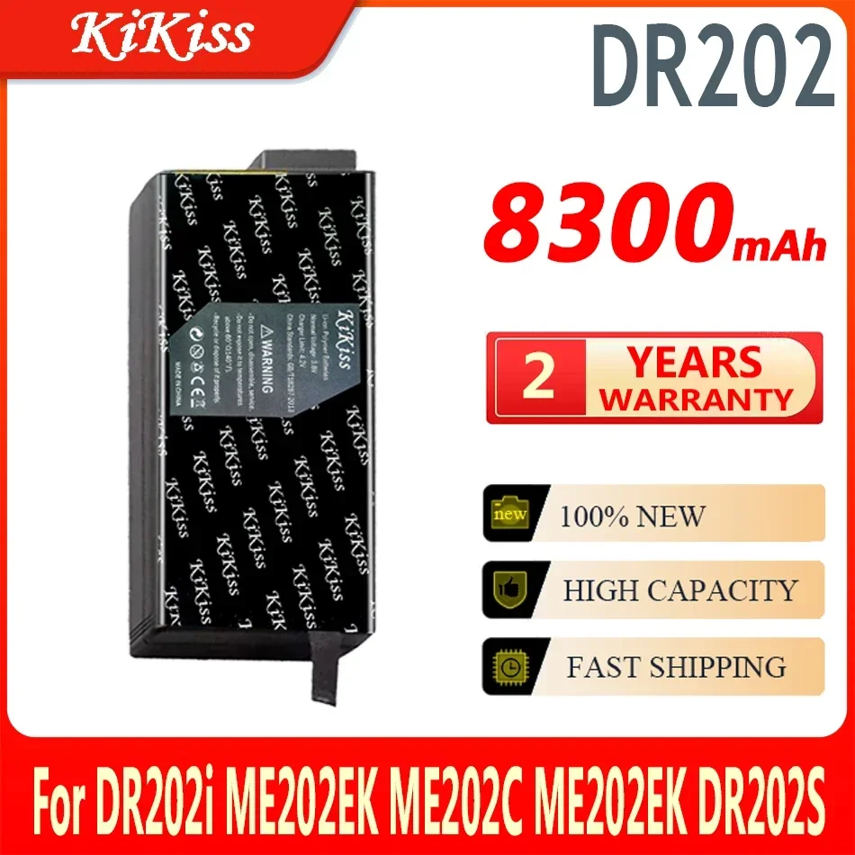 

8300mAh KiKiss Li-ion Battery DR202I DR202 For ME202H DR202S LI202S BP-LC2600 ME202 ME202C ME202A ME202B ME202BB ME202BE