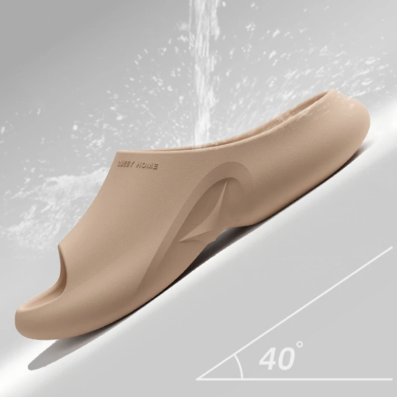 2025 New EVA Pillow Slippers for Women Lightweight Non Slip Shower Home Slides Woman Soft Sole Beach Flip Flops Couple Shoes 3