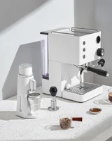 STARSEEKER EDGE Titanium Burr Coffee Grinder 48MM Espresso Burrs Stepless Fineness Adjustment Electric Coffee Grinders Black 3