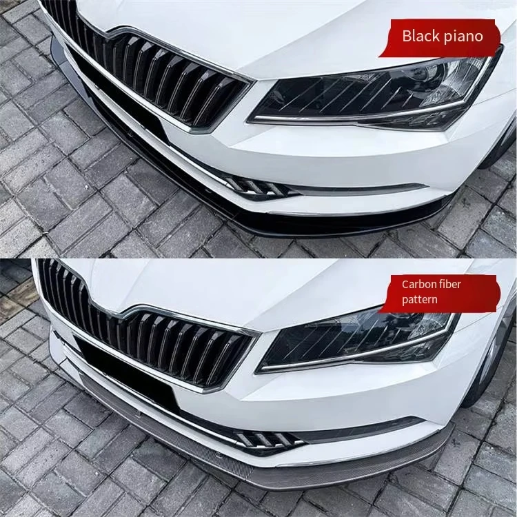 2016-2018 스코다 슈퍼브 B8 프론트 범퍼 프론트 립 프론트 스포일러 코너 랩 크로스보더 개조용