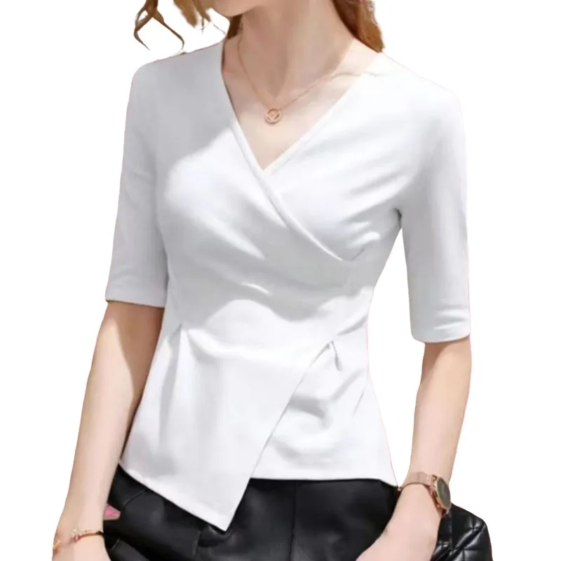 4XL 2023   콺 v  ̵ м ĳ־ ݼҸ 繫  ָ ÷ Ƿ ž & Ƽ WY0856