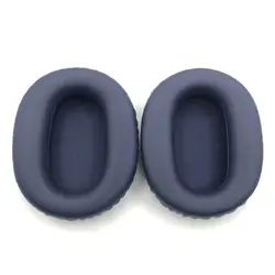Premium Ear Pad Cushion Covers (2-Pack) - Replacement Repair Parts (Blue)