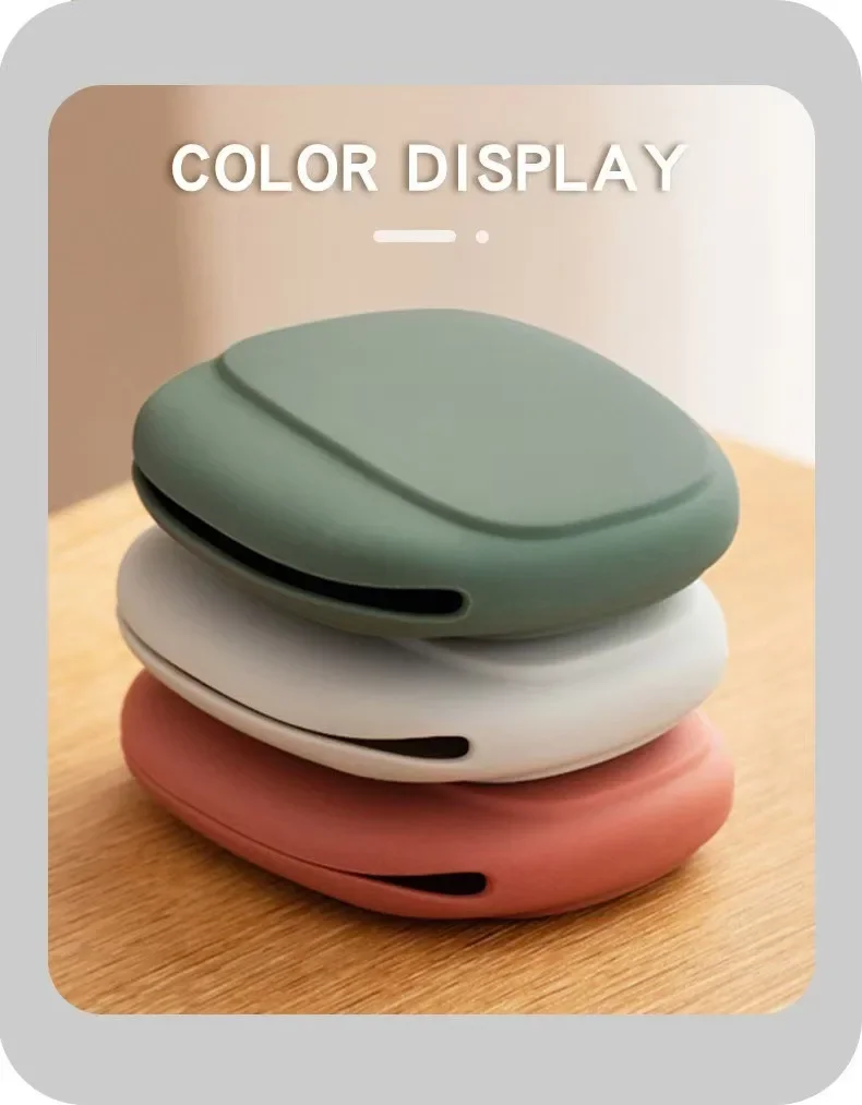Silicone Storage Box - Multi-Purpose Organizer for Cables, Coins, Earphones/Headphones, Compact Travel & Home Office 수납함 작성