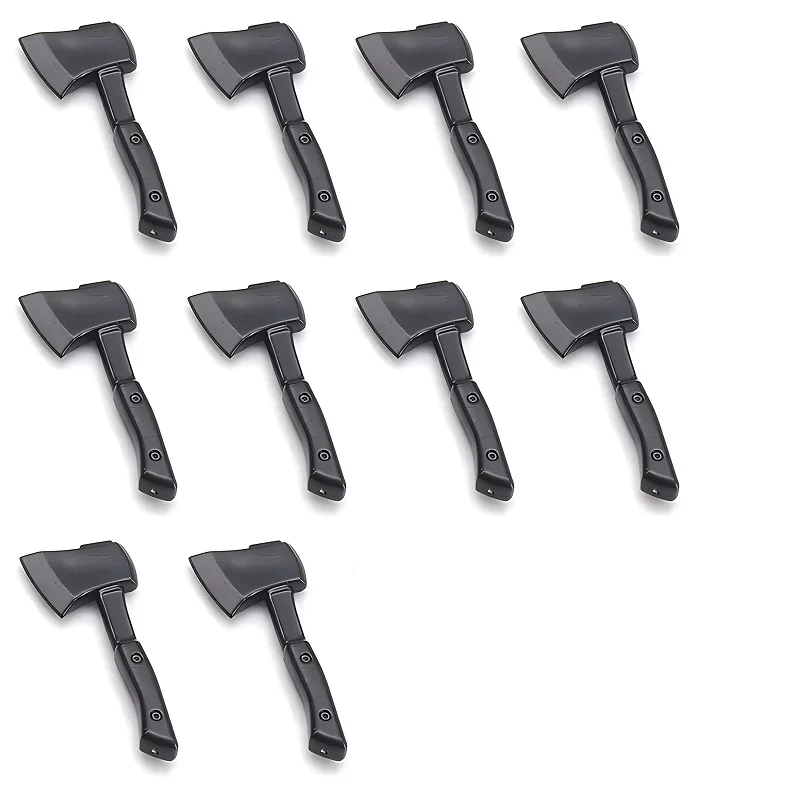 10 Stück/Set Militärwaffen Kaltes Messer Axt Sichel Soldaten Mini-Actionfiguren Zubehör Armee-Bausteine Spielzeug – Detail 4