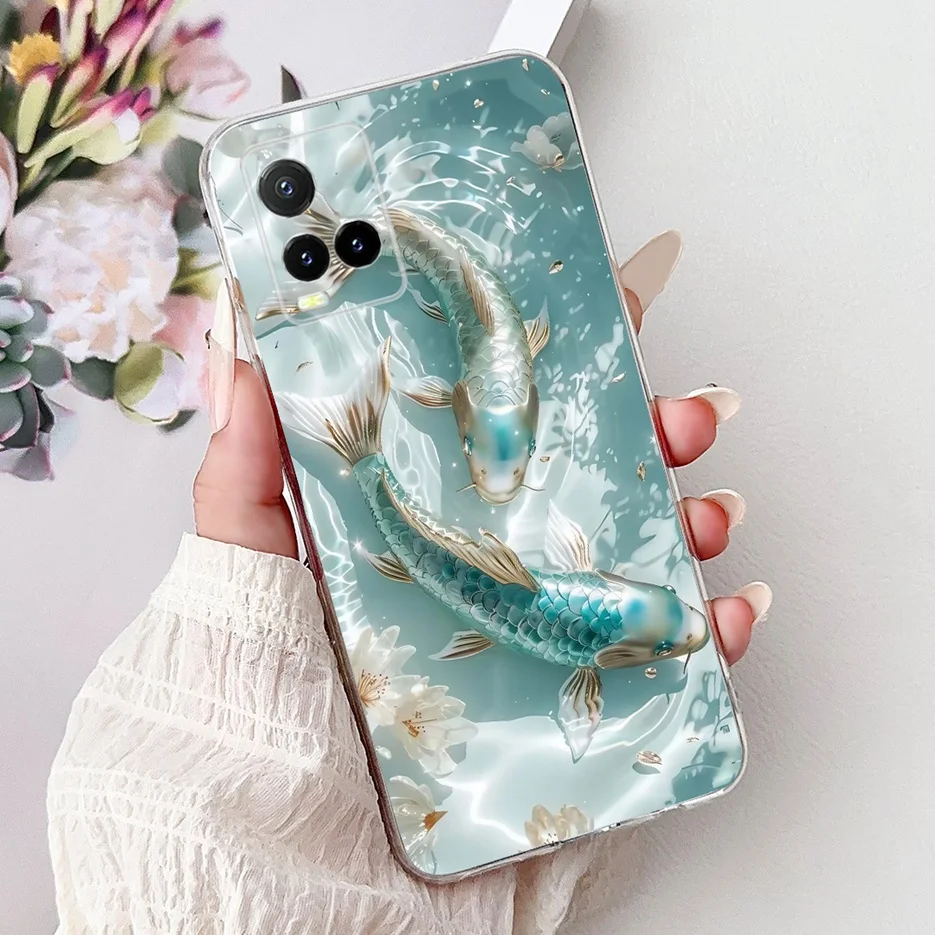 New Luxury Painted Soft Silicone Case - Stylish Protective Cover