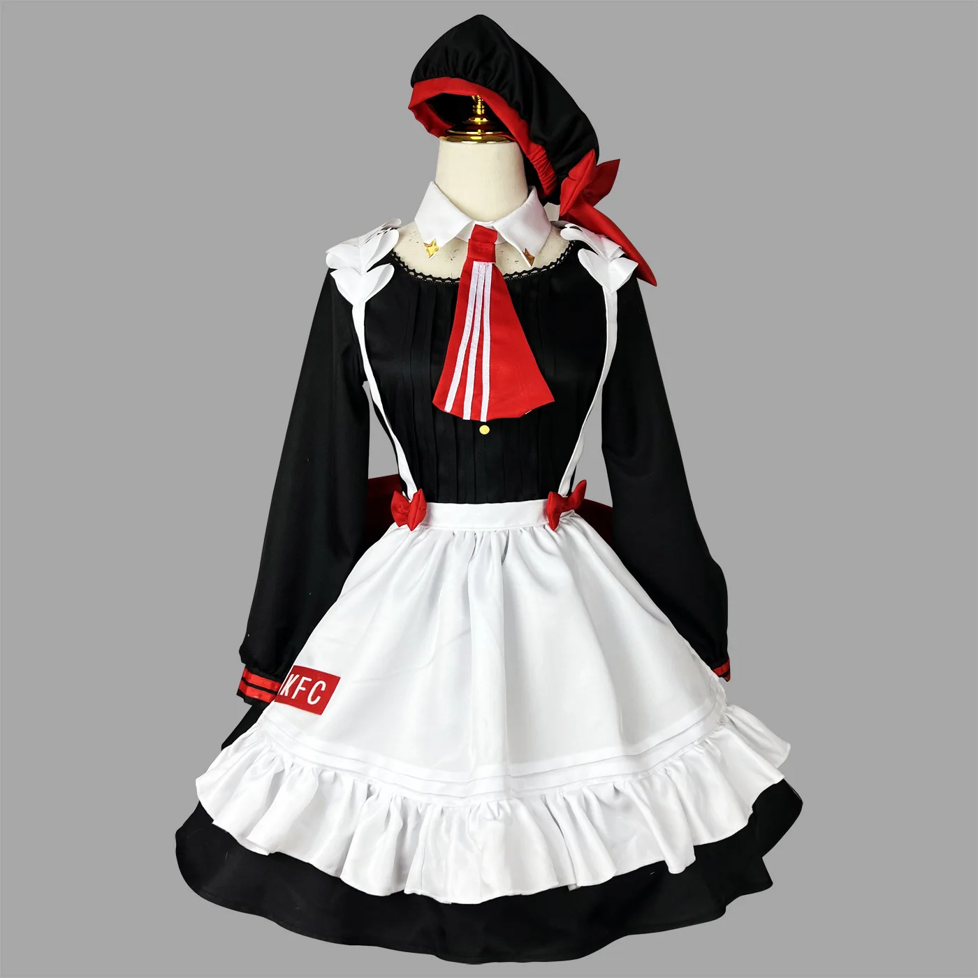 

Anime Game Genshin Impact Noelle Linkage Clerk Uniform Lovely Maid Dress Outfit Cosplay Costume Halloween Women