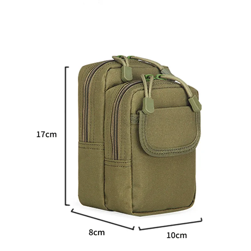 3P Tactical Military Waist Bag Waterproof Nylon Molle Magazine Accessories Bag Fanny Pouch Bag Hunting Fishing Tools Waist Bag