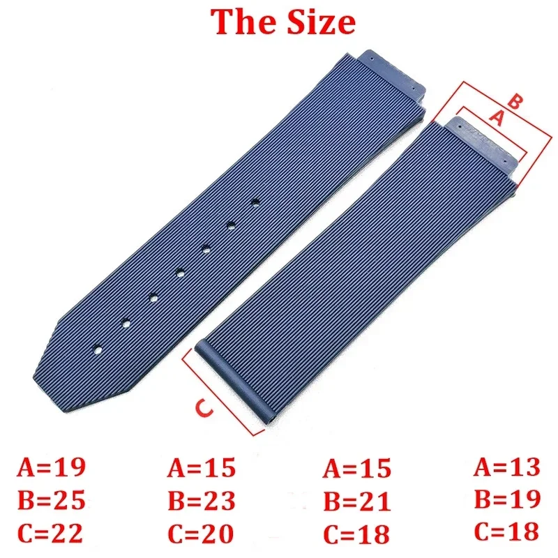 Elegant Watch Strap Bracelet for Hublot Big Bang and Classic Fusion Series