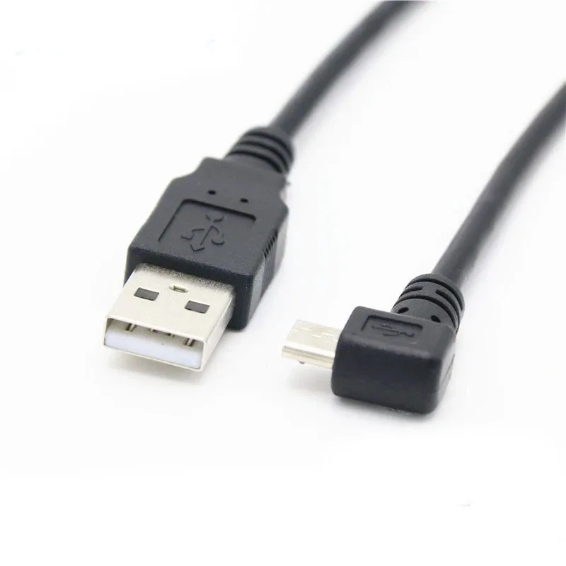 30cm 90-Degree Angle USB to Micro USB Data Cable