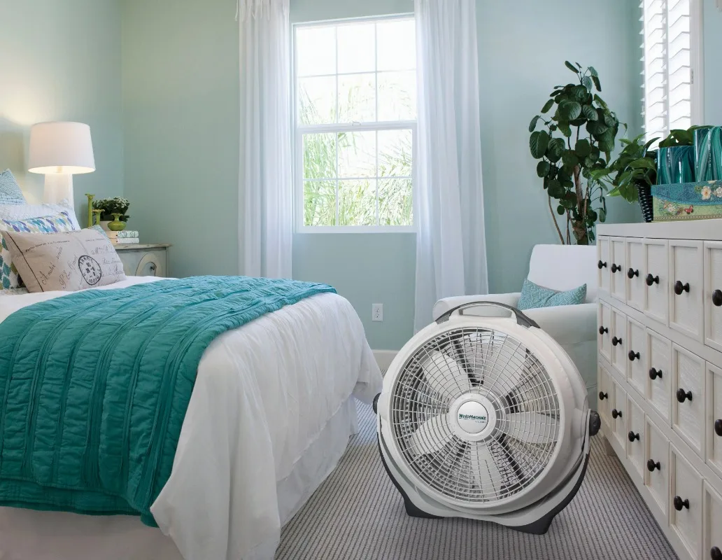 Lasko 20" Wind Machine 3- Speed Air Circulator Floor Fan, Gray, 23" High, A20301, New 4