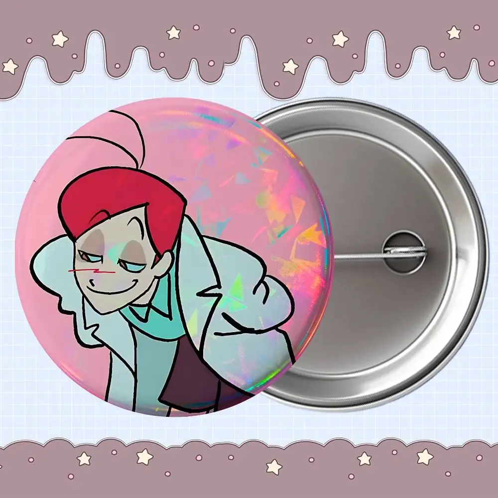 Dr. M Masacrik Psychocuties Cartoon Brooch Collection - Acrylic Button Pin Set