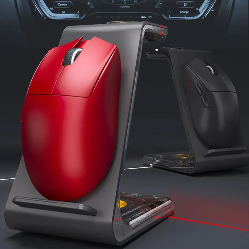 Newest Darmoshark N5 4K 8K Bluetooth Wireless E-Sports Gaming Mouse N52840 26K DPI PAM3395 Ergonomic Mice For Computer Laptop PC