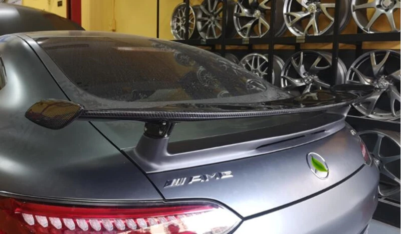 For Mercedes Benz AMG GT GTS GTC 2015-2023 Real Carbon Fiber Spoiler REAR WING TRUNK LIP SPOILERS High Quality GTR Splitters 58 - Racext For Mercedes Benz AMG GT GTS GTC 2015-2023 Real Carbon Fiber Spoiler REAR WING TRUNK LIP SPOILERS High Quality GTR Splitters - - Racext 57