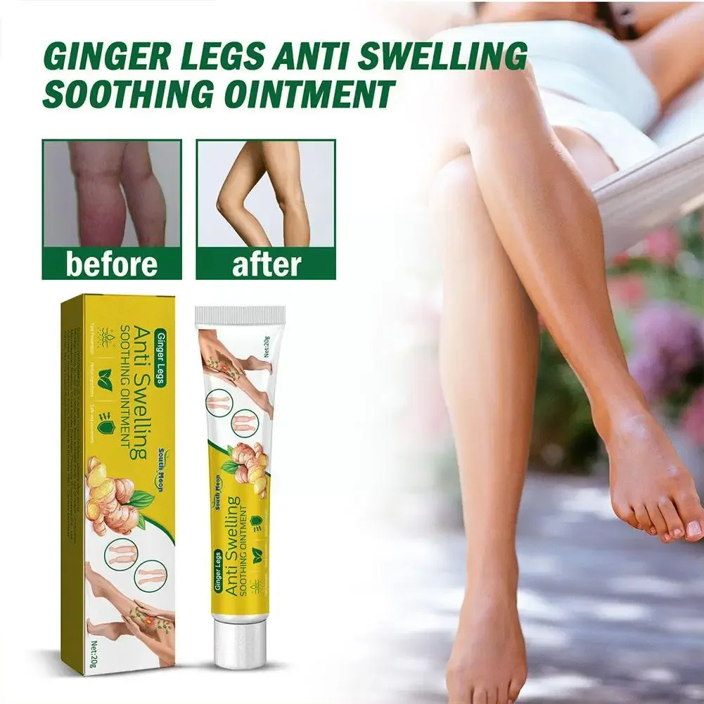 20g Lymphatic Ointment Natural Extracts Ginger Lotion Lymphatic Anti-celluliteSwelling Massage Fat Lymphatic Cream Body Burn