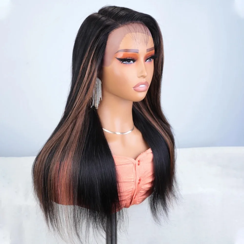 Lace Front Human Hair Wig - 4