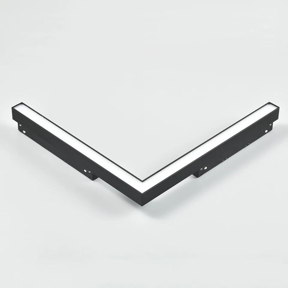 PNY LED Magnetic Track Lighting 48V Corner Floodlight Tuya Zigbee Dimmable Smart Home Magnet Rail Lamp No Main Light 2