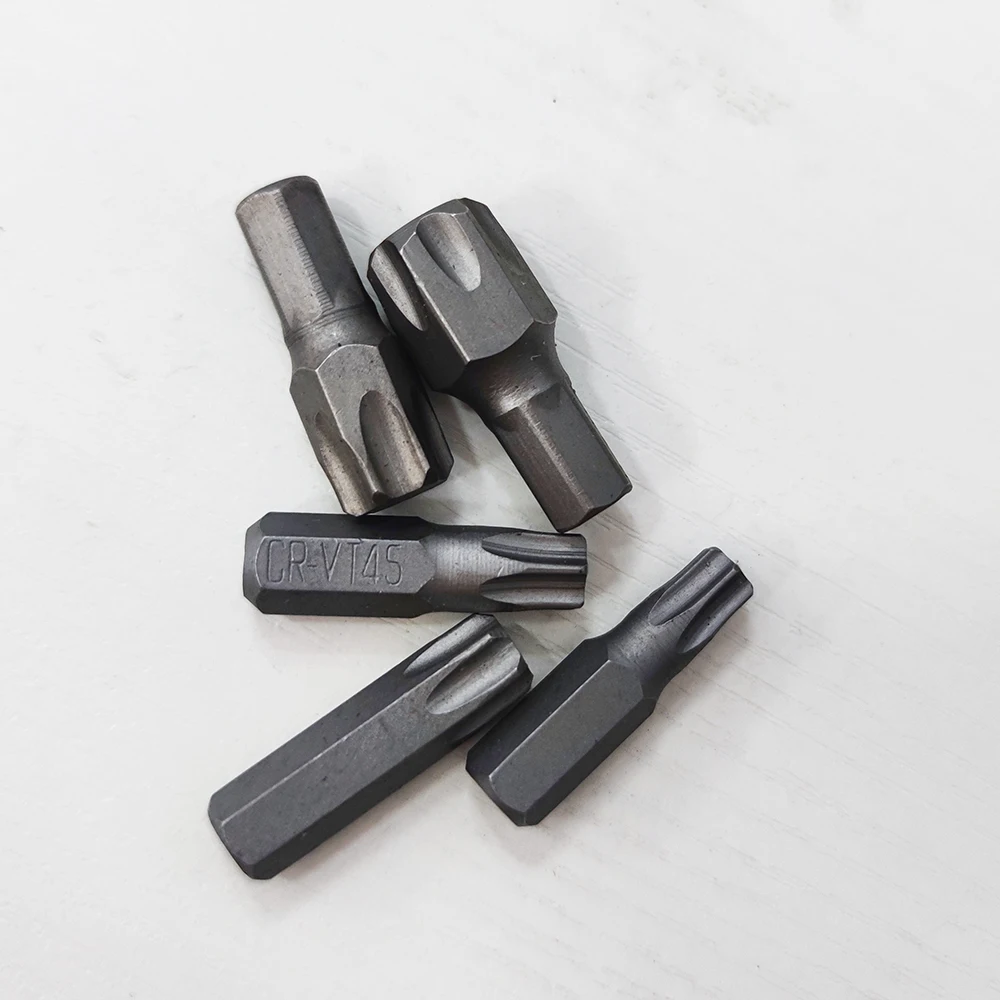 5pcs Torx T40 T45 T50 T55 T60 screwdriver bit set for repair