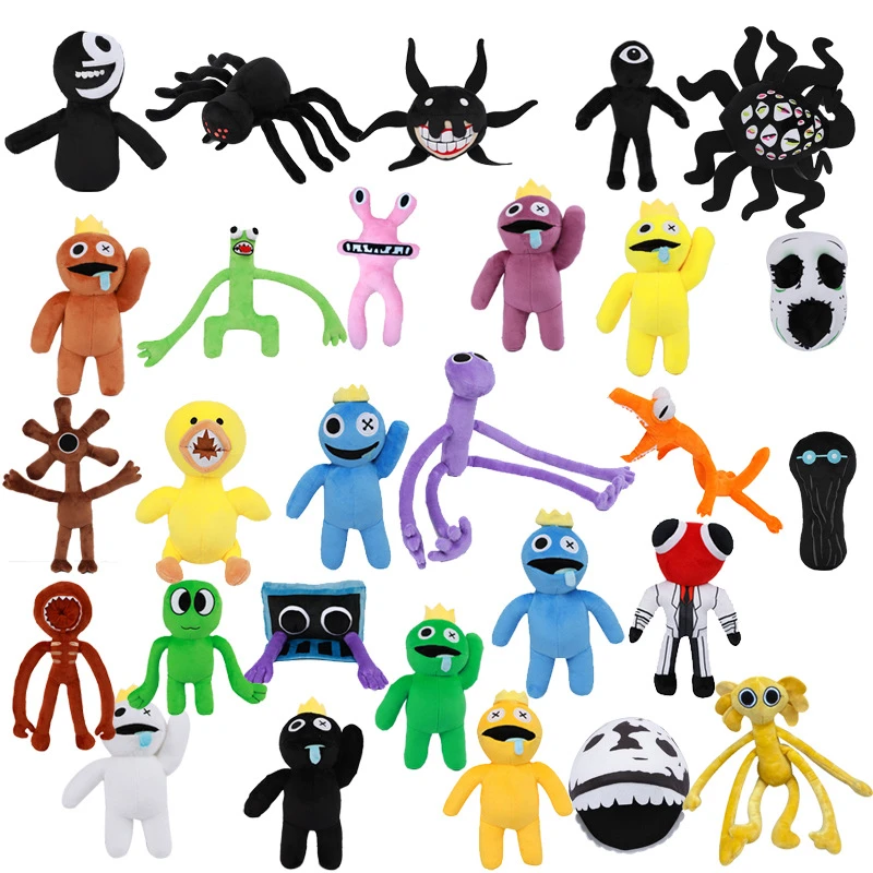 Rainbow Friends the Figure Doors Plush Toys Horror Game Doors Character
