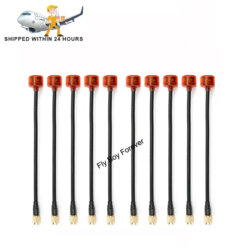 Antenne SMA RHCP 160mm pour FPV Drone - Lot de 10