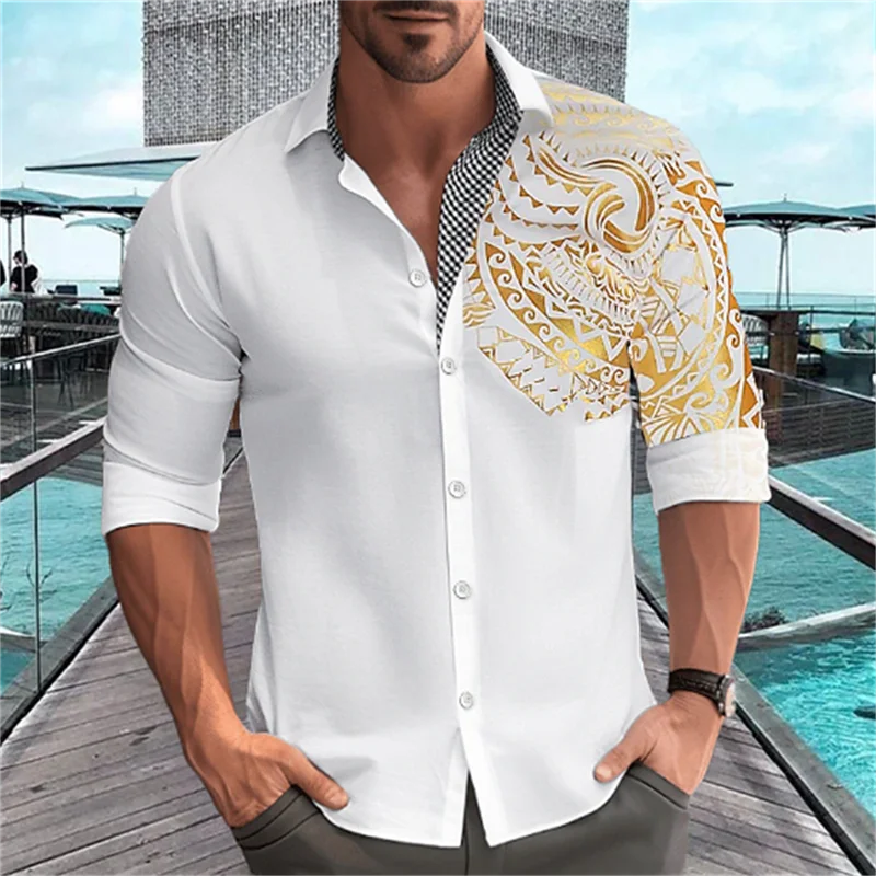 Рисунок 3 - Мужская модная рубашка 2024