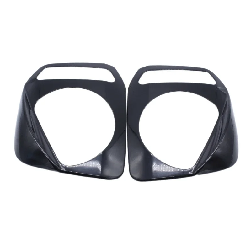 

2pcs Car Front ABS Headlight Lamp Cover Trim Frame Bezels Maintenance For Suzuki Jimny 2007-2015 Waterproof UV Resistant