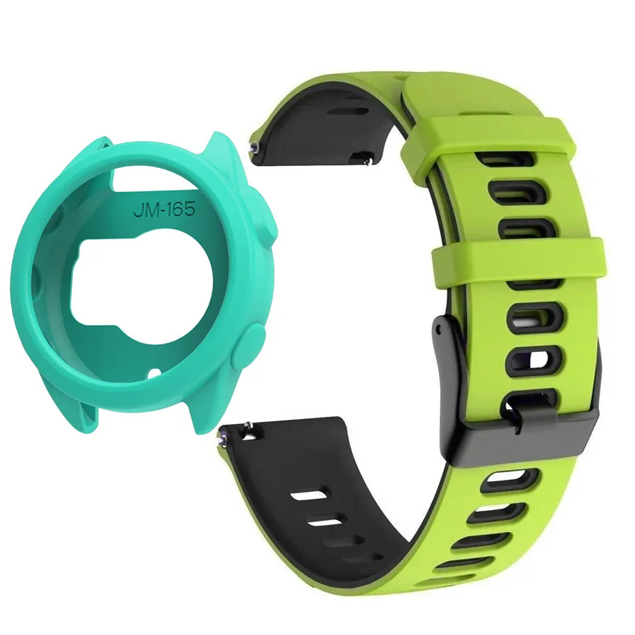 Silicone Sports Watch Band and Protective Cover Shell