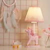 Children's Room Baby Room Table Lamps LED Cute Unicorn Lamp Nordic Creative Princess Room Boy Girl Bedroom Bedside Table Lights 2