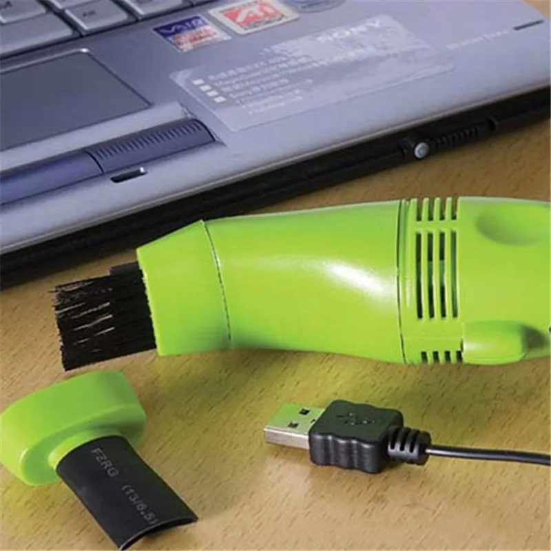 Portable Mini Handheld USB Keyboard Vacuum Cleaner Computer Dust Blower Duster For Laptop Desktop PC Computer Cleaning Kit Tool