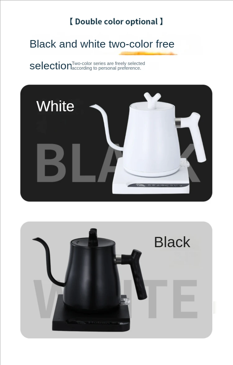 Electric Tea Kettle Stainless Steel, Pour over kettle for Coffee, Hot Water Kettle  Electric Auto Shut Off, 0.8L,1000W Appliance - AliExpress