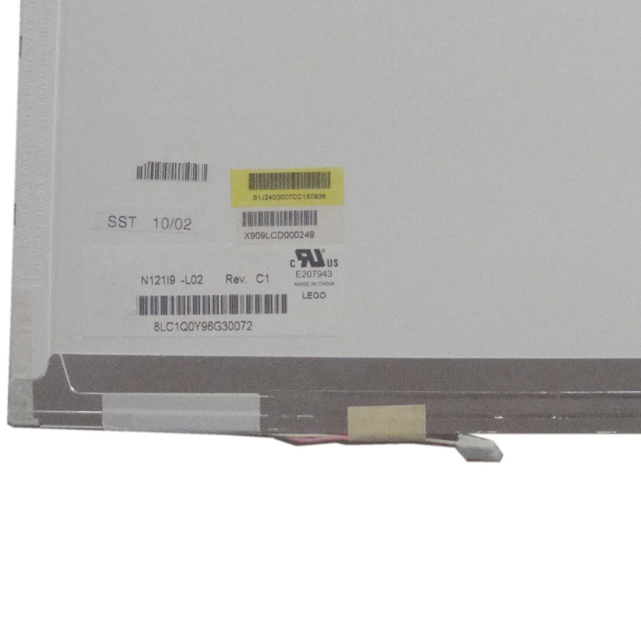 N121I9-L02  XJ Ʈ LCD ȭ, B121EW03 LTN121EXVV N121I3-L03 1280x800 WXGA ++ CCFL 20 