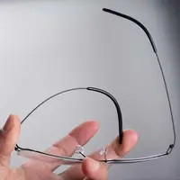 Lunettes de lecture d'affaires pour hommes, lunettes anti-lumière bleue, monture en alliage de titane, hypermétropie, presbytie, délinquants 3
