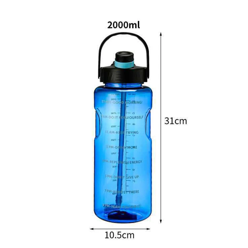 2000ml Blue