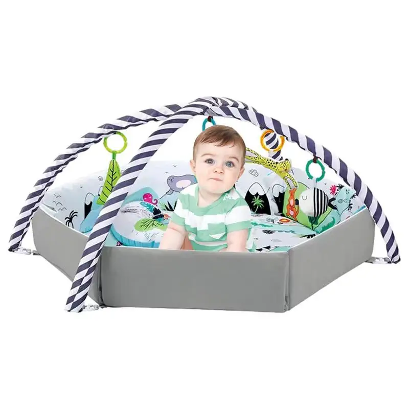 

Activity Play Mat Toddler 7 In 1 Activity Play Toy Kit For Little Girls Soft Comfortable Washable Toddler Toys For Visual