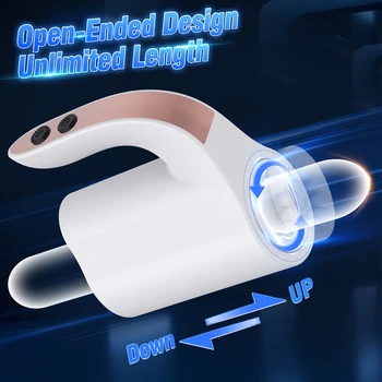 Automatic Telescopic Rotating Sex Toy for Male Masturbator Cup Vibrator Suction Blowjob Machine Masturbate Toys Adult Supplies