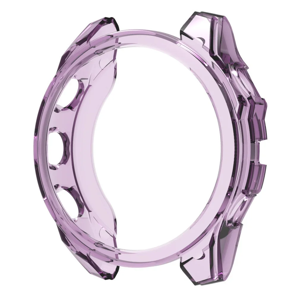 Garmin Fenix 8 Soft TPU Protective Case - Anti-Scratch Bumper Cover Accessories