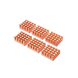 Enhanced Pure Copper Cooling Plate Heatsink for Video Memory and Chipsets (6pcs)