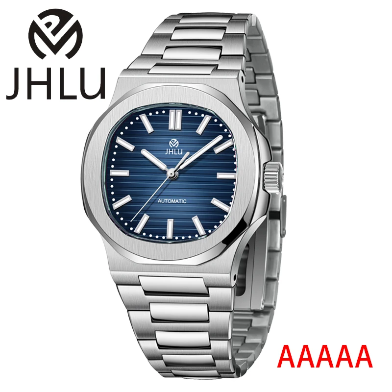 

New Luxury Sapphire Crystal Men Mechanical Wristwatch Stainless Steel Watch JHLU Aquanaut Watch for Men High-quality SSSSS