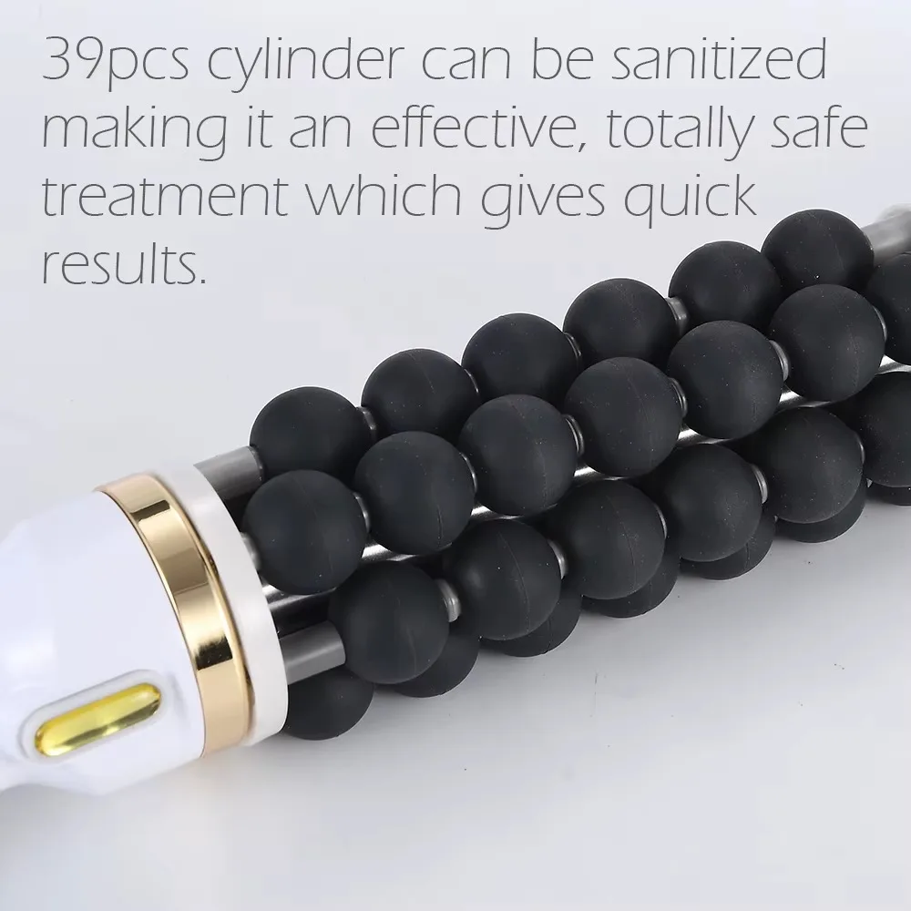 7D High Frequency Rolling Massage Machine 40W Cellulite Reduction Lymphatic Drainage Cylinder Therapy Body Contouring Slimming