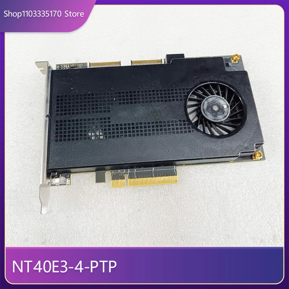 FOR Napatech NT40E3-4-PTP Four-port 10GB Gigabit Card, Without optical module 1 FOR Napatech NT40E3 4 PTP Four port 10GB Gigabit Card Without optical module