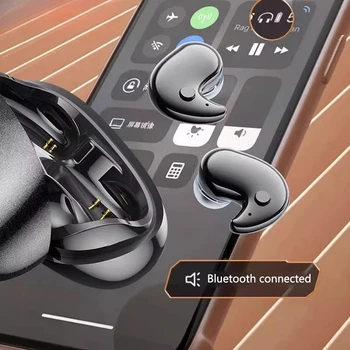 Cuffie per il sonno, auricolari Bluetooth wireless, mini auricolari semi-in-ear, suono di alta qualità, batteria a lunga durata, per ufficio e viaggi