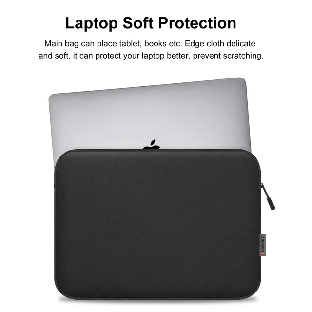 Sac à poignée antichoc pour ordinateur portable, pochette pour porte-documents pour ordinateur portable 15 13 pouces, adapté pour 15-16.7 14-15 12.5-13.5 pouces 1