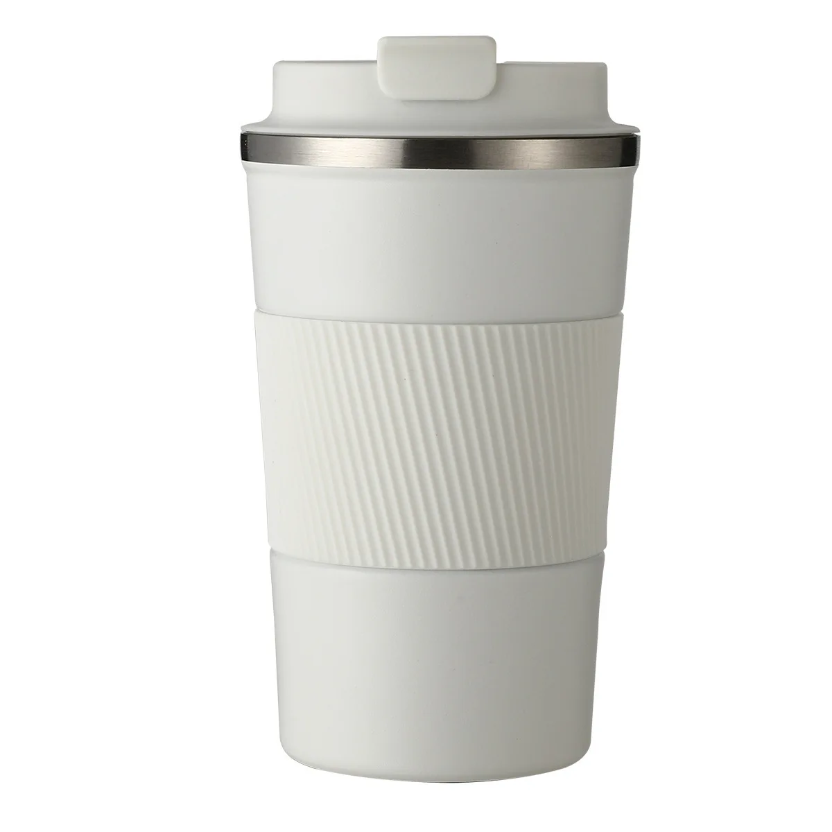 Kubek termiczny ze stali nierdzewnej 380/510 ml, kubek próżniowy z podwójnymi ściankami, idealny do gorących i zimnych napojów, na siłownię i do samochodu, prezent na święta