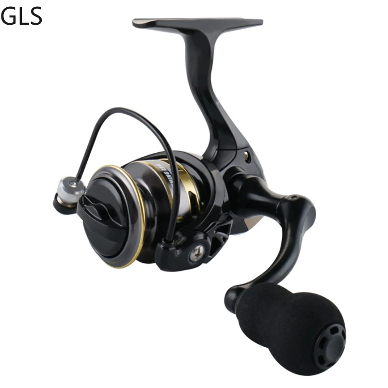 Micro Compact Spinning Reel, Mini 100 Metal Small Fishing Reel for  Freshwater and All Season Fishing