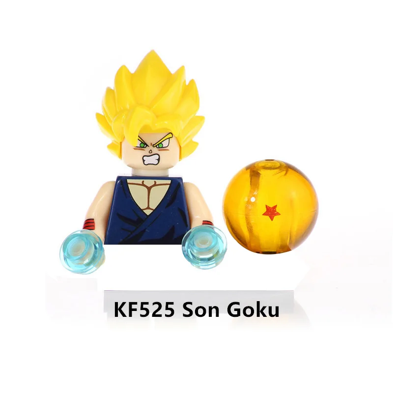 Em promoção! Dragon Ball Anime Cartoon Filho De Goku, Vegeta Dragon  Construir Blocos Conjunto De Mini-figuras De Ação De Crianças Assembl  Tijolos Brinquedos De Presente De Aniversário