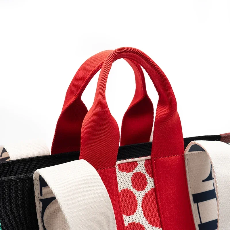 CH حقيبة كتف بسعة كبيرةللسيدات حقيبة يد للتسوق تصم...