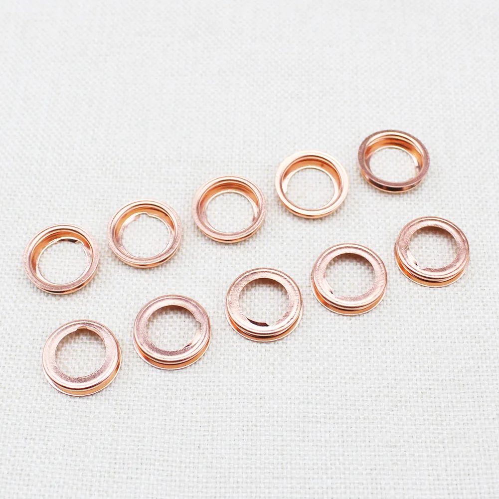 KUMMYY Set of 10 Oil Drain Plug Crush Washer Gaskets for Nissan 11026-JA00A 11026-01M02