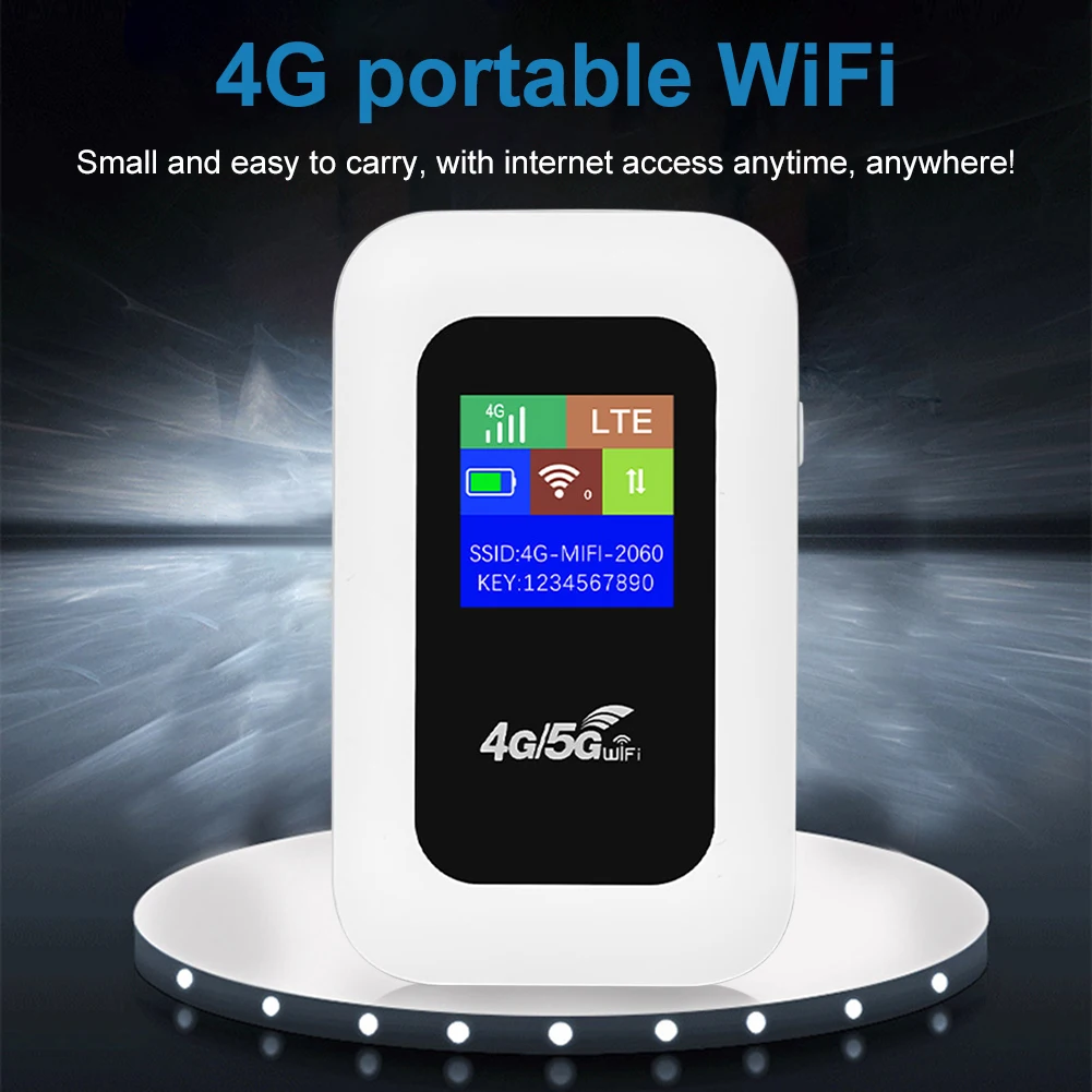 5/1PCS MF800B 150Mbps Pocket Routers With SIM Card Slot 2100mAh Portable WiFi Router Wireless 4G LTE Modem For Outdoor Camping