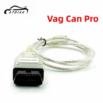 2024 VAG CAN PRO VCP 5.5.1 Interface Can Bus VAG COM K-line OBD 2 OBD2 Auto Car Diagnostic Tool OBDII Cable for VW for AUDI 1